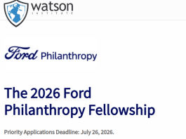 ford-philanthropy-fellowship-2026:-fully-funded-opportunity-for-entrepreneurs-and-community-leaders