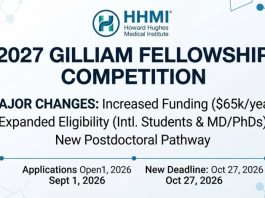 2027-hhmi-gilliam-fellowship-competition-opens-with-major-eligibility,-funding-and-application-changes