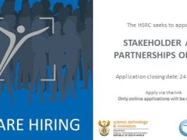 hsrc-is-hiring-a-permanent-stakeholder-and-partnership-officer-in-south-africa:-apply-by-24-july-2026
