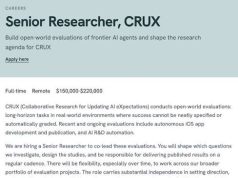 CRUX Announces Remote Senior Researcher Opportunity with Salary of Up to $220,000 crux-announces-remote-senior-researcher-opportunity-with-salary-of-up-to-$220,000