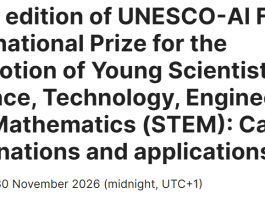 UNESCO Opens Nominations for 2026 Al Fozan International Prize Supporting Young Scientists in STEM unesco-opens-nominations-for-2026-al-fozan-international-prize-supporting-young-scientists-in-stem
