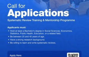 African Centre for Development Impact Launches Systematic Review Training and Mentorship Programme african-centre-for-development-impact-launches-systematic-review-training-and-mentorship-programme