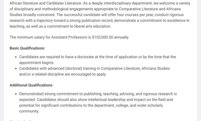 wellesley-college-announces-faculty-opening-in-africana-studies-and-african-american-literature:-tenure-track-assistant-professor-position-available-for-fall-2027-academic-year wellesley-college-announces-faculty-opening-in-africana-studies-and-african-american-literature:-tenure-track-assistant-professor-position-available-for-fall-2027-academic-year