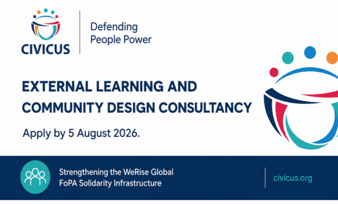 civicus-invites-applications-for-external-learning-and-community-design-consultancy-to-strengthen-global-werise-movement-–-apply-by-5-august-2026 civicus-invites-applications-for-external-learning-and-community-design-consultancy-to-strengthen-global-werise-movement-–-apply-by-5-august-2026