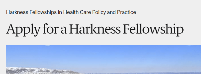 global-health-leaders-invited-to-apply-for-2027–2028-commonwealth-fund-harkness-fellowship