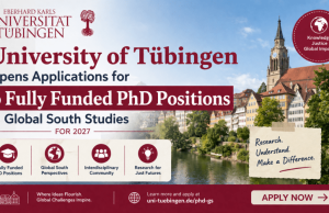 University of Tübingen Opens Applications for 6 Fully Funded PhD Positions in Global South Studies for 2027 university-of-tubingen-opens-applications-for-6-fully-funded-phd-positions-in-global-south-studies-for-2027