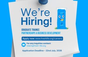 Fresh Life Partnerships & Business Development Graduate Trainee Programme 2026: Recent Graduates Invited to Launch Careers in Fundraising and Business Development fresh-life-partnerships-&-business-development-graduate-trainee-programme-2026:-recent-graduates-invited-to-launch-careers-in-fundraising-and-business-development