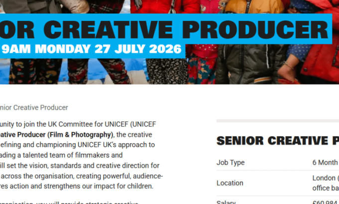 unicef-uk-senior-creative-producer-(film-&-photography)-job-2026-|-apply-for-60,984-london-role unicef-uk-senior-creative-producer-(film-&-photography)-job-2026-|-apply-for-60,984-london-role