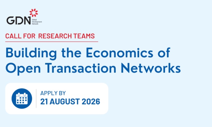 global-development-network-opens-$50,000-research-grants-for-lmic-research-teams-under-open-transaction-networks-programme