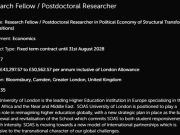 SOAS University Opens 5 Postdoctoral Research Fellow Positions to Advance Sustainable Structural Transformation Research: Apply Now soas-university-opens-5-postdoctoral-research-fellow-positions-to-advance-sustainable-structural-transformation-research:-apply-now