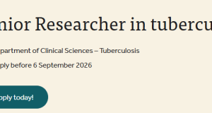 Global Health Research Career 2026: Institute of Tropical Medicine Seeks Junior Tuberculosis Researcher for International Projects global-health-research-career-2026:-institute-of-tropical-medicine-seeks-junior-tuberculosis-researcher-for-international-projects