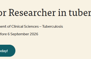 Global Health Research Career 2026: Institute of Tropical Medicine Seeks Junior Tuberculosis Researcher for International Projects global-health-research-career-2026:-institute-of-tropical-medicine-seeks-junior-tuberculosis-researcher-for-international-projects