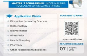 Call for Applications: Fully Funded Master’s Scholarship for Malaria Molecular Surveillance Project 2026 call-for-applications:-fully-funded-master’s-scholarship-for-malaria-molecular-surveillance-project-2026