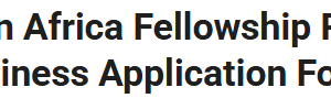 Generation Africa Fellowship Program 2026 Opens Applications for Youth-Led Agribusinesses Across Africa generation-africa-fellowship-program-2026-opens-applications-for-youth-led-agribusinesses-across-africa