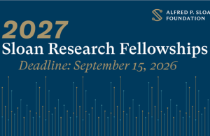 Sloan Research Fellowships 2027 (up to $75,000) sloan-research-fellowships-2027-(up-to-$75,000)