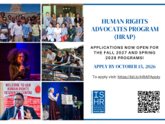 Human Rights Advocates Program (HRAP) 2027-2028 (Scholarships available) human-rights-advocates-program-(hrap) 2027-2028-(scholarships-available)