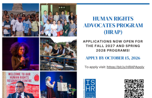 Human Rights Advocates Program (HRAP) 2027-2028 (Scholarships available) human-rights-advocates-program-(hrap) 2027-2028-(scholarships-available)