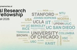 Memories.ai Opens Applications for 2026 Fall Research Fellowship in Visual AI with $1,000 Monthly Stipend memories.ai-opens-applications-for-2026-fall-research-fellowship-in-visual-ai-with-$1,000-monthly-stipend