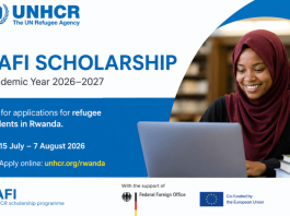 UNHCR Opens Applications for DAFI Scholarship Programme 2026–2027 for Refugees and Asylum Seekers in Rwanda unhcr-opens-applications-for-dafi-scholarship-programme-2026–2027-for-refugees-and-asylum-seekers-in-rwanda