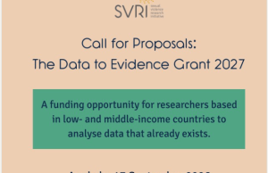 The Sexual Violence Research Initiative (SVRI) Lauches New Call for Proposals: the Data to Evidence Grant 2027 the-sexual-violence-research-initiative-(svri)-lauches-new-call-for-proposals:-the-data-to-evidence-grant-2027