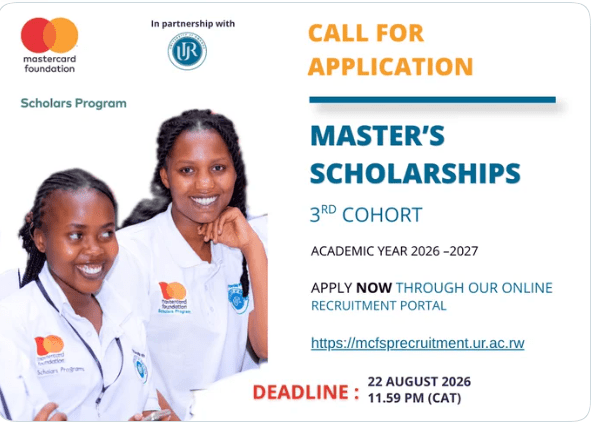 call-for-applications:-mastercard-foundation-scholars-program-at-university-of-rwanda-–-postgraduate-scholarships-for-2026–2027 call-for-applications:-mastercard-foundation-scholars-program-at-university-of-rwanda-–-postgraduate-scholarships-for-2026–2027