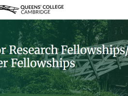 queens’-college-cambridge-opens-junior-research-fellowships-2027-in-archaeological-science-and-development-studies