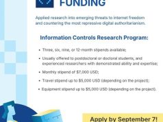 Open Technology Fund Information Controls Research Program 2026 Opens Applications for Internet Freedom Researchers open-technology-fund-information-controls-research-program-2026-opens-applications-for-internet-freedom-researchers