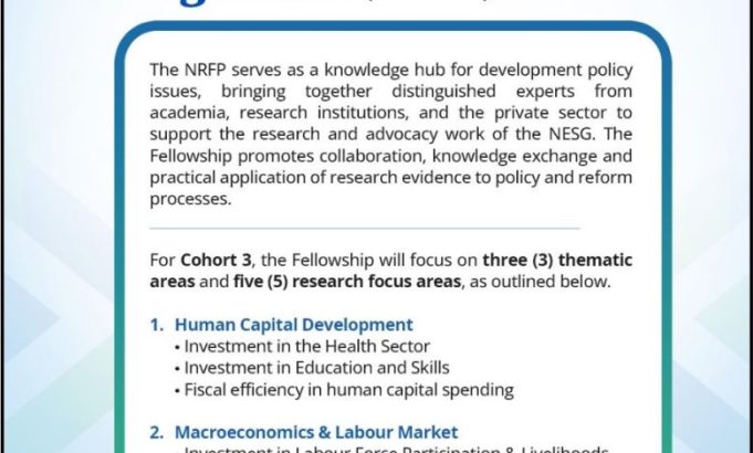 nigerian-economic-summit-group-opens-applications-for-non-residential-fellowship-programme-cohort-3-to-advance-evidence-based-policy-research nigerian-economic-summit-group-opens-applications-for-non-residential-fellowship-programme-cohort-3-to-advance-evidence-based-policy-research