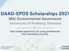 University of Freiburg DAAD-EPOS Scholarships 2027: Full Tuition, Stipend and Travel Costs university-of-freiburg-daad-epos-scholarships-2027:-full-tuition,-stipend-and-travel-costs