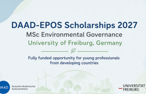 University of Freiburg DAAD-EPOS Scholarships 2027: Full Tuition, Stipend and Travel Costs university-of-freiburg-daad-epos-scholarships-2027:-full-tuition,-stipend-and-travel-costs