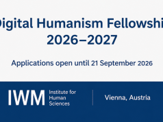 Digital Humanism Fellowship 2026–2027 Opens Applications for Fully Funded Research Fellowship in Vienna digital-humanism-fellowship-2026–2027-opens-applications-for-fully-funded-research-fellowship-in-vienna
