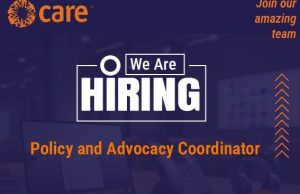 CARE Kenya Hiring Policy and Advocacy Coordinator in Nairobi: Advance Gender Equality and Influence National Policy (Apply by 7 August 2026) care-kenya-hiring-policy-and-advocacy-coordinator-in-nairobi:-advance-gender-equality-and-influence-national-policy-(apply-by-7-august-2026)