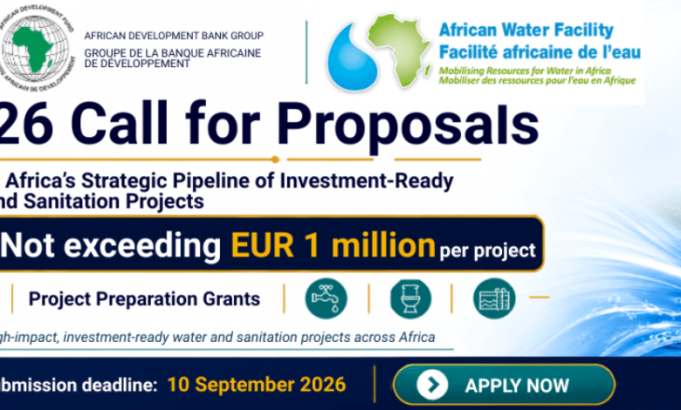 african-water-facility-opens-2026-call-for-proposals-to-boost-africa’s-water-and-sanitation-investment-pipeline african-water-facility-opens-2026-call-for-proposals-to-boost-africa’s-water-and-sanitation-investment-pipeline