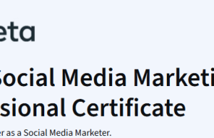 Free Online Meta Social Media Marketing Professional Course with Certificate: No Degree or Experienced Required free-online-meta-social-media-marketing-professional-course-with-certificate:-no-degree-or-experienced-required
