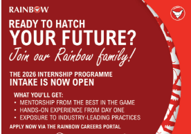 Rainbow Internship Programme 2027: 11 Paid Graduate Internship Opportunities Across South Africa rainbow-internship-programme-2027:-11-paid-graduate-internship-opportunities-across-south-africa