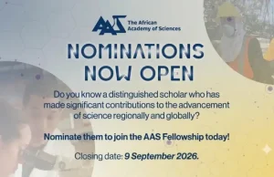 African Academy of Sciences (AAS) Fellowship 2026 african-academy-of-sciences-(aas)-fellowship-2026