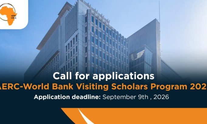 aerc–world-bank-visiting-scholars-programme-2026:-research-fellowship-for-african-economist