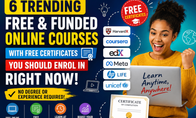 6-trending-free-&-funded-online-courses-with-free-certificates-you-should-enrol-in-right-now:-no-degree-or-experience-required! 6-trending-free-&-funded-online-courses-with-free-certificates-you-should-enrol-in-right-now:-no-degree-or-experience-required!