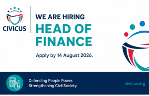 CIVICUS is Hiring: Work Remotely as a Head of Finance – Vacancy Closes on 14 August 2026 civicus-is-hiring:-work-remotely-as-a-head-of-finance-–-vacancy-closes-on-14-august-2026