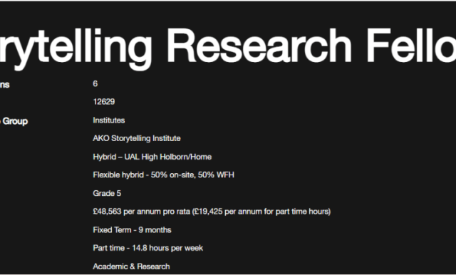 ual-ako-storytelling-research-fellowship-2026–2027:-paid-9-month-fellowship-for-researchers-exploring-pop-culture-and-social-change