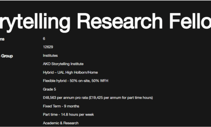 ual-ako-storytelling-research-fellowship-2026–2027:-paid-9-month-fellowship-for-researchers-exploring-pop-culture-and-social-change