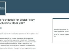 Horowitz Foundation Opens Applications for 2026–2027 Social Policy Research Grants horowitz-foundation-opens-applications-for-2026–2027-social-policy-research-grants