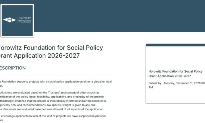 horowitz-foundation-opens-applications-for-2026–2027-social-policy-research-grants horowitz-foundation-opens-applications-for-2026–2027-social-policy-research-grants