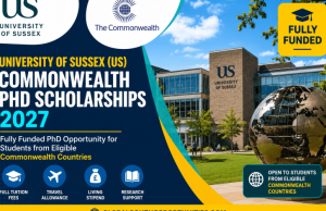 University of Sussex (US) Commonwealth PhD Scholarships 2027: Fully Funded PhD Opportunity for Students from Eligible Commonwealth Countries university-of-sussex-(us)-commonwealth-phd-scholarships-2027:-fully-funded-phd-opportunity-for-students-from-eligible-commonwealth-countries