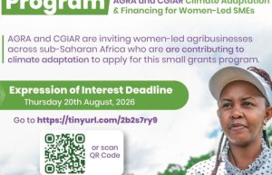 AGRA and CGIAR Climate Adaptation & Financing Programme Opens for Women-Led Agribusinesses in Sub-Saharan Africa agra-and-cgiar-climate-adaptation-&-financing-programme-opens-for-women-led-agribusinesses-in-sub-saharan-africa