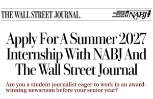 NABJ-Wall Street Journal Internship 2027 nabj-wall-street-journal-internship-2027
