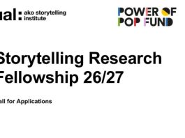 AKO UAL Storytelling Research Fellowship 2026/2027 ako-ual-storytelling-research-fellowship-2026/2027