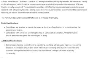 Wellesley College Announces Faculty Opening in Africana Studies and African American Literature: Tenure-Track Assistant Professor Position Available for Fall 2027 Academic Year wellesley-college-announces-faculty-opening-in-africana-studies-and-african-american-literature:-tenure-track-assistant-professor-position-available-for-fall-2027-academic-year