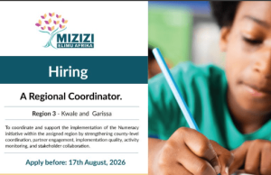 Mizizi Elimu Afrika Regional Coordinator Jobs 2026 – Three Positions in Kenya mizizi-elimu-afrika-regional-coordinator-jobs-2026-–-three-positions-in-kenya