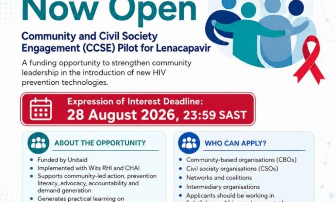 apply-for-the-community-and-civil-society-engagement-pilot-for-lenacapavir-with-up-to-us$200,000-available:-organisations-in-sub-saharan-africa-invited-to-apply apply-for-the-community-and-civil-society-engagement-pilot-for-lenacapavir-with-up-to-us$200,000-available:-organisations-in-sub-saharan-africa-invited-to-apply